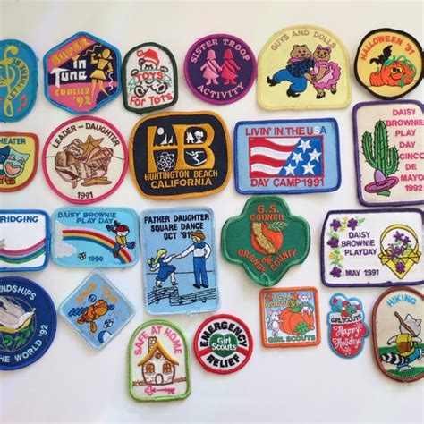 Girl Scout Patches - Etsy