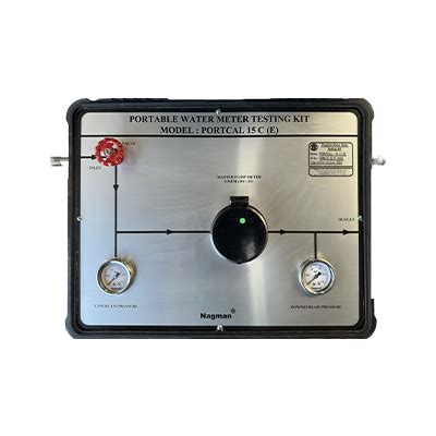 Portable Water Meter Calibration System - Nagman Flow Level Systems And ...