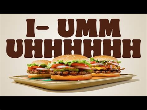 Whopper Whopper Song / "At BK Have It Your Way" Burger King Commercial ...