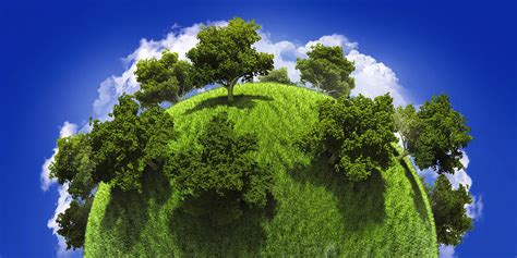 Green Planet Earth Digital Art by Vitaliy Gladkiy