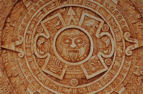 Ancient Mayan Sun God