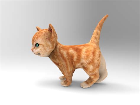 Modello 3D gatto pronto gioco - TurboSquid 1253869