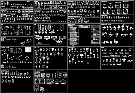 Autocad Blocks Set - CAD Files, DWG files, Plans and Details