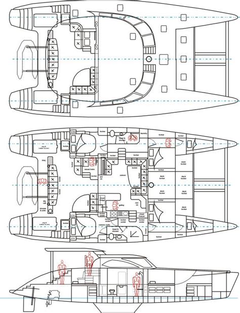 How Build Catamaran Plans Free Download | Boat building plans, Boat ...