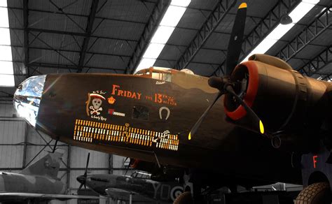 Halifax Bomber at the Yorkshire Air Museum – aircrashsites.co.uk