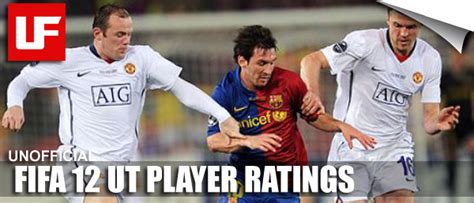 FIFA 12 Ultimate Team Player Ratings - UltimateFIFA