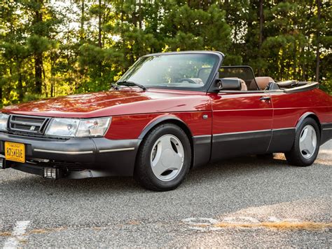 1987 Saab 900 Turbo Convertible 5-Speed not sold at Bring A Trailer ...