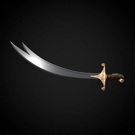 3D Model Sword Imam Ali - TurboSquid 1245597