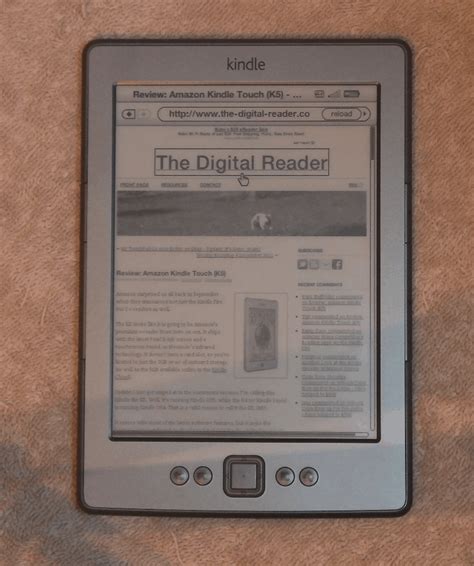 Review: Amazon Kindle Basic (K4) | The Digital Reader