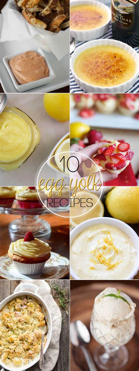 10 Great Leftover Egg Yolk Recipes