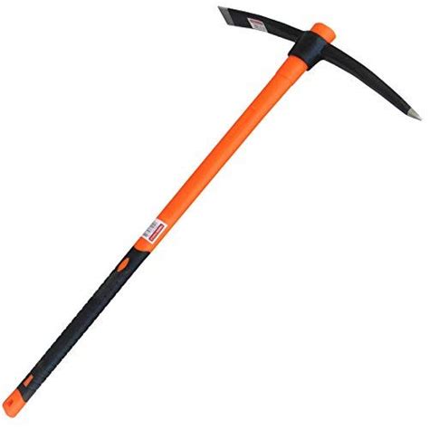 TABOR TOOLS Pick Mattock with Fiberglass Handle, Garden Pick Great for ...