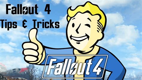 Fallout 4 Tips & Tricks - YouTube