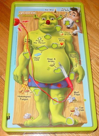 Hasbro Gaming Operation Game Shrek Edition Vintage - town-green.com