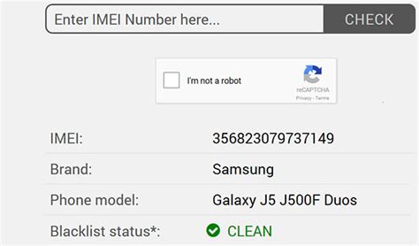 Samsung imei check blacklist - intellipna