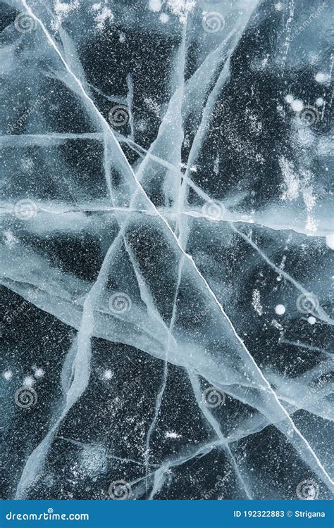 Ice texture close-up stock image. Image of bubbles, cold - 192322883