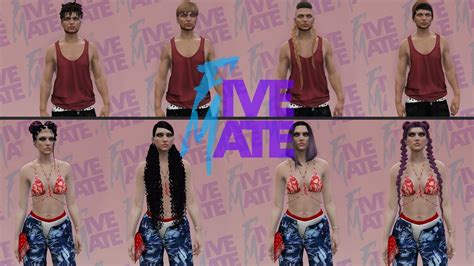 FiveMate Hair Pack P3-P4 | GTA V FiveM Hair Pack | Best Hair Pack for ...