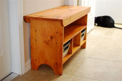 Entry Way Bench with Compartments | Woodworking projects that sell ...