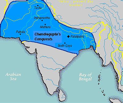 Chandragupta Maurya's Empire (Illustration) - World History Encyclopedia