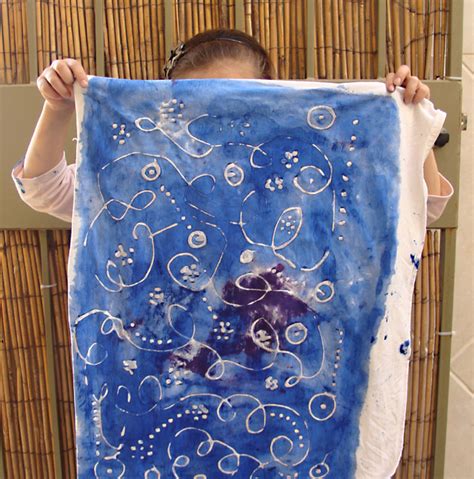 Hanukkah Crafting: A Simple Batik Project For Kids With Glue Gel ...