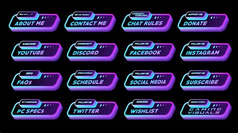 300+ Free Twitch Panels | Panel Maker + Templates!