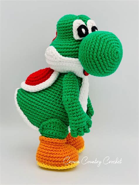 PDF CROCHET PATTERN Yoshi Fan Art Toy // Gamer Crochet // - Etsy ...