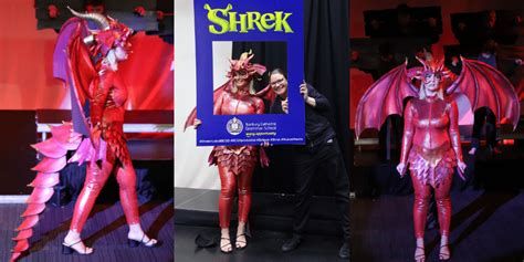 Shrek The Musical: The creation of the Dragon costume – Bunbury ...