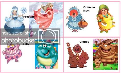 Candyland Characters Gloppy Original