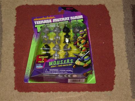 TMNT Mouser 7-Pack Hitting Retail - The Toyark - News