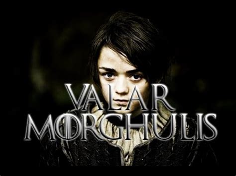 Arya Stark Tribute (Valar Morghulis) - YouTube