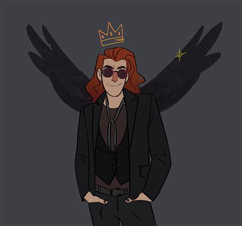 Good Omens/Crowley-Lookin' Good! 😈 - Good Omens Fan Art (42870770) - Fanpop