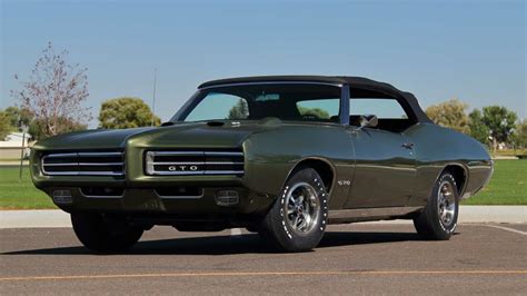 1969 Pontiac GTO Convertible for Sale at Auction - Mecum Auctions