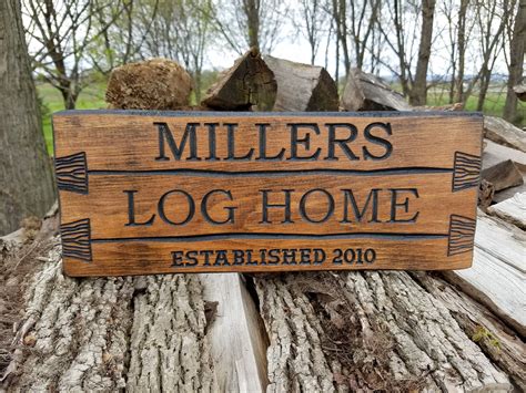 Rustic Custom Wood Signs Barn Wood Style Rustic Personalized | Etsy