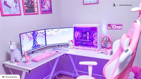 14 Kawaii Gaming Setup Ideas for Girl Gamers 2024