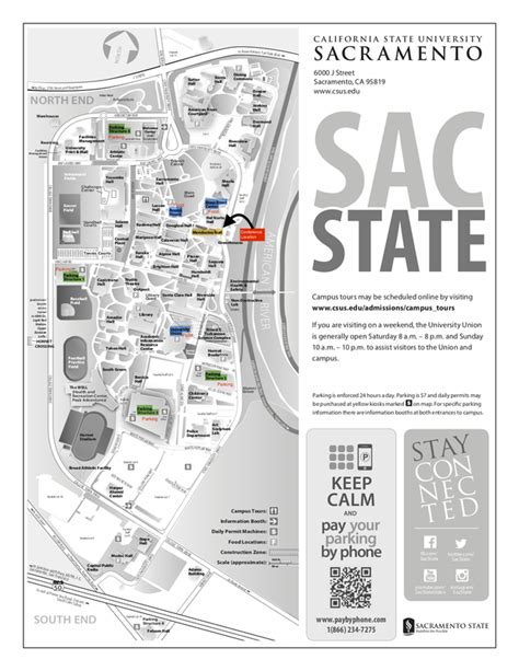 Sac State Campus Map – Map Of The World