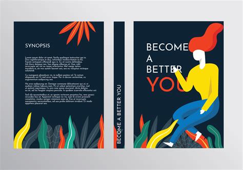 Book Cover Template Vector Art, Icons, and Graphics for Free Download