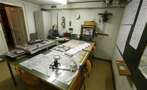 In pictures: Inside former Swiss army bunkers - BBC News