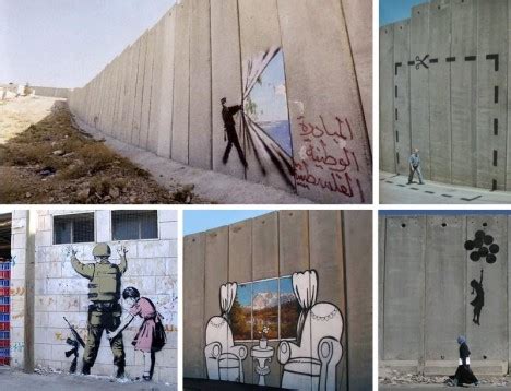 Gaza Strip Graffiti: Artist Banksy Tunnels Back Into Palestine | Urbanist