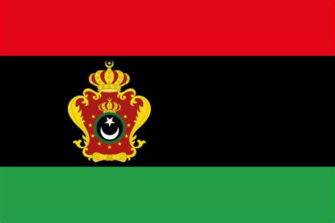 Kingdom of Libya (1951-1969) Flag in the style of Spain : r/vexillology