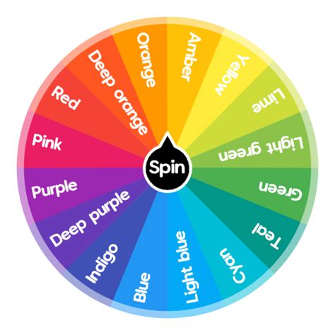 Wheel of Colors | Spin the Wheel - Random Picker