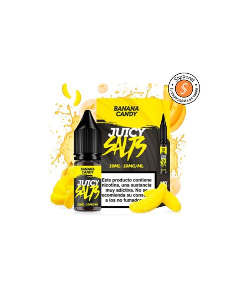 Banana Candy 10ML - Juicy Salts | Sapporet