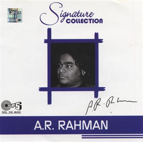 A.R. Rahman – Signature Collection (1999, CD) - Discogs