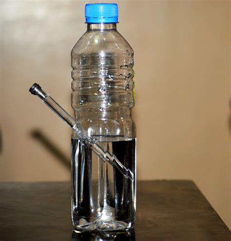 Homemade Water Bottle Bong - Beautiful Latin Ass