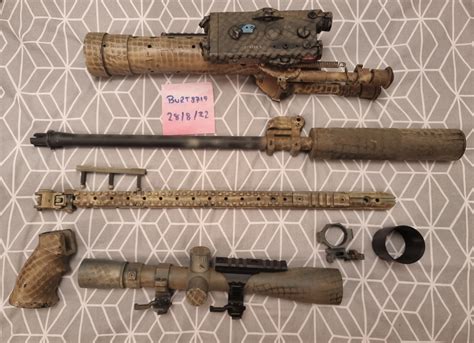 Mk12 mod 0 front set and scope forsale - Parts - Airsoft Forums UK