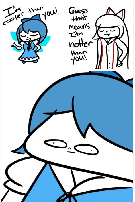 Touhou Cirno Meme Tan cirno explanation touhou 16