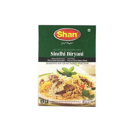 Buy Shan Sindhi Biryani Masala 60 Gm | Mayuri Foods - Quicklly