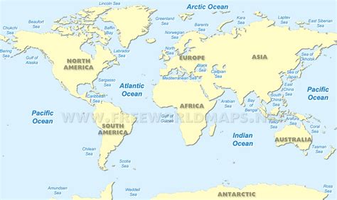 World Ocean Maps