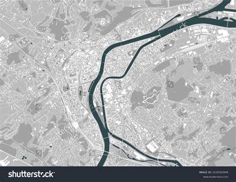 Map City Liege Belgium Stock Vector (Royalty Free) 2229763949 ...