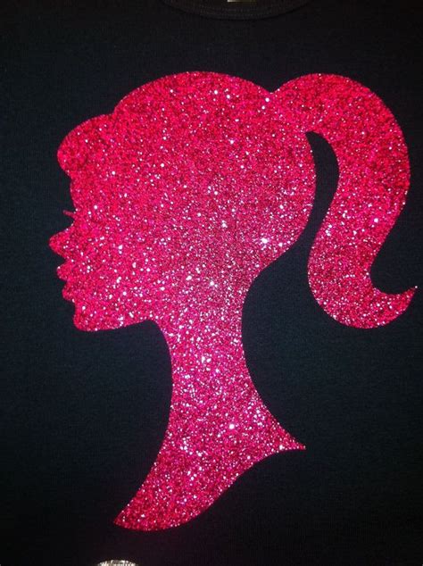 Barbie Glitter Pink Head Sticker By TheFamousShop | ubicaciondepersonas ...