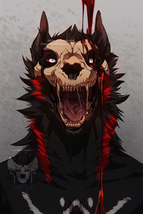 Zai Mic! | Werewolf art, Creepy art, Monster art