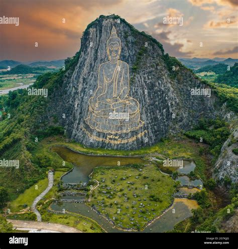 Buddha Mountain in Pattaya, Chonburi, Thailand Stock Photo - Alamy